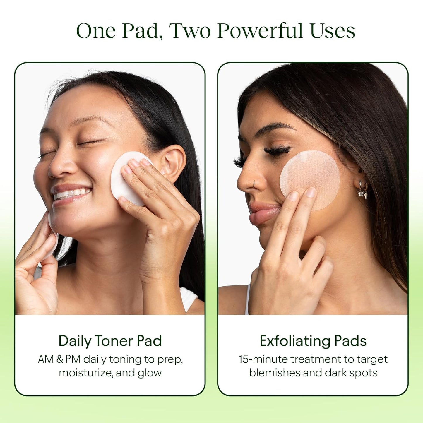 Toner Pads - Korean Skincare for Dark Spots, Wrinkles & Dull Skin - Hydrating Facial Treatment with Snail Mucin, Niacinamide, Peptides & Centella - 100 Count