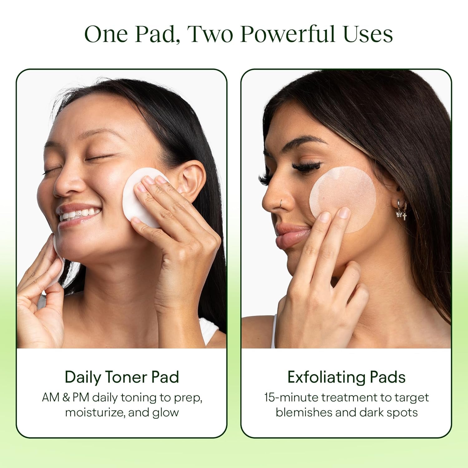 Toner Pads - Korean Skincare for Dark Spots, Wrinkles & Dull Skin - Hydrating Facial Treatment with Snail Mucin, Niacinamide, Peptides & Centella - 100 Count