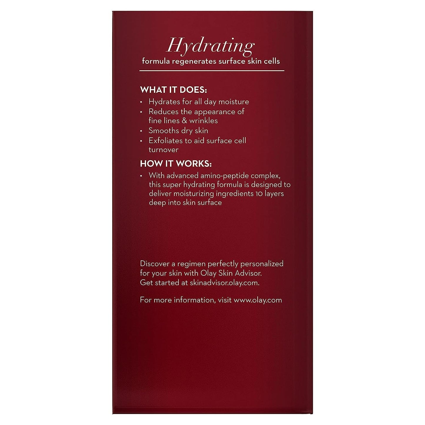 Regenerist Deep Hydration Regenerating Cream Moisturizer, 1.7 Fl Oz
