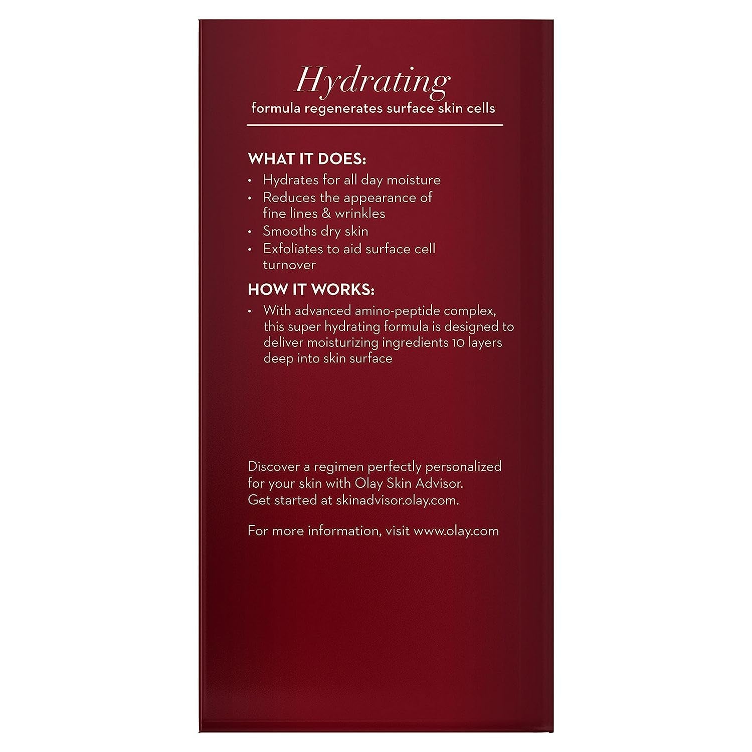 Regenerist Deep Hydration Regenerating Cream Moisturizer, 1.7 Fl Oz