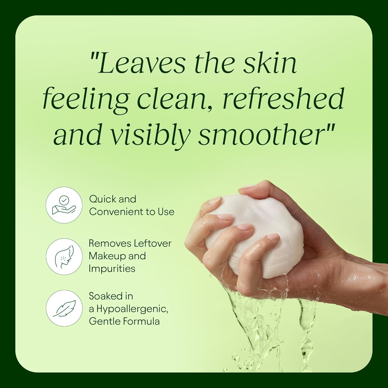 Toner Pads - Korean Skincare for Dark Spots, Wrinkles & Dull Skin - Hydrating Facial Treatment with Snail Mucin, Niacinamide, Peptides & Centella - 100 Count
